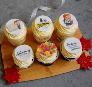 Капкейки "День знаний"